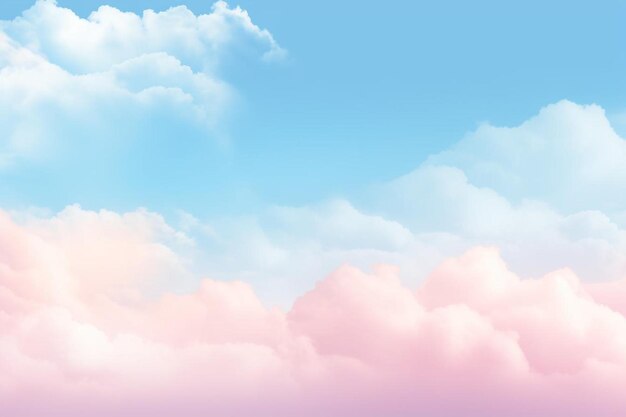 Pastel Sky background and copy space