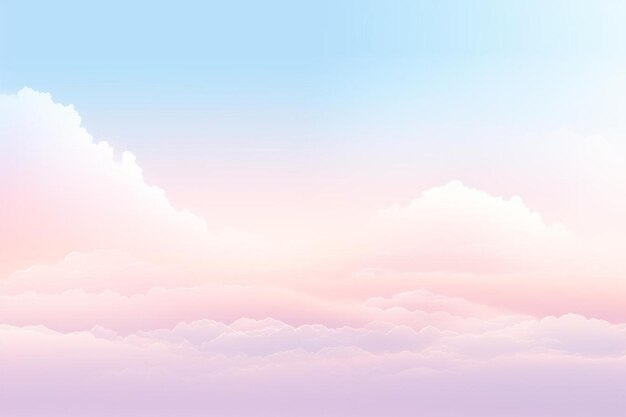 Pastel Sky background and copy space