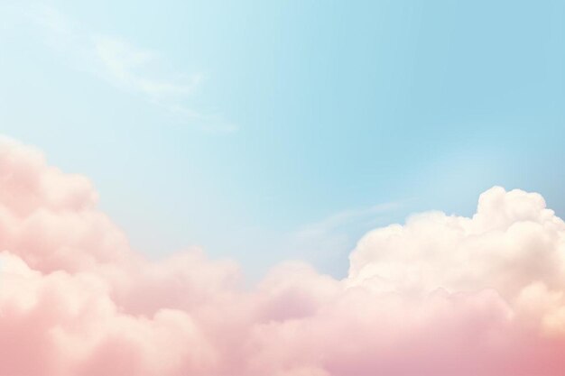 Pastel Sky background and copy space