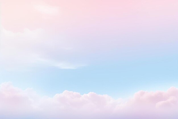 Pastel Sky background and copy space