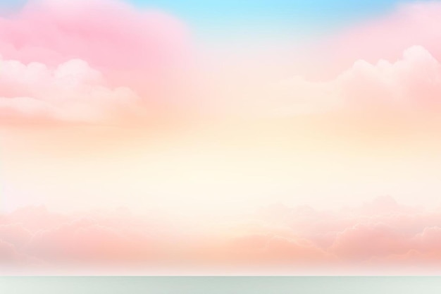 Photo pastel sky background and copy space