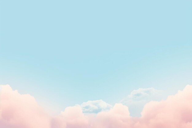 Photo pastel sky background and copy space