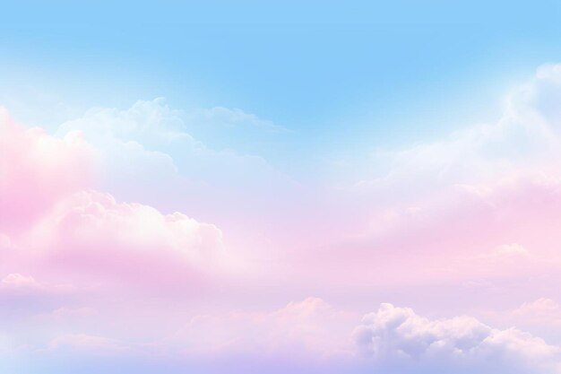 Photo pastel sky background and copy space