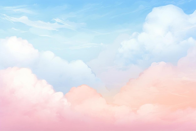 Photo pastel sky background and copy space