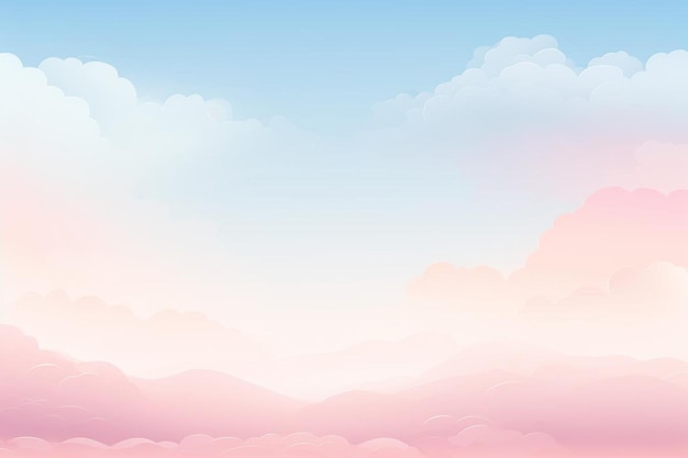 Photo pastel sky background and copy space