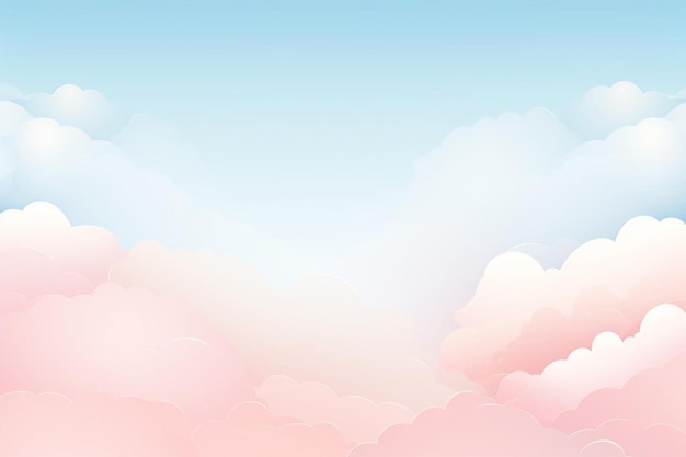 Photo pastel sky background and copy space