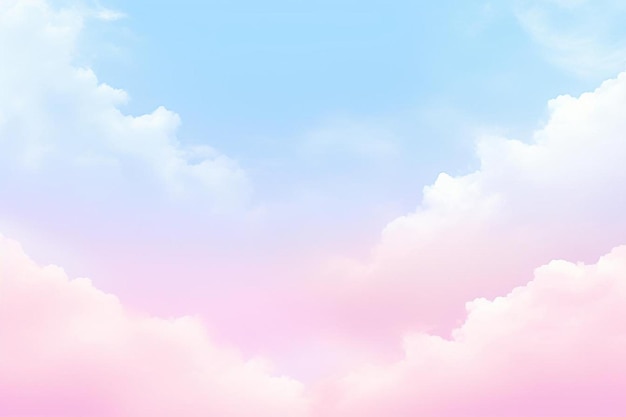 Photo pastel sky background and copy space