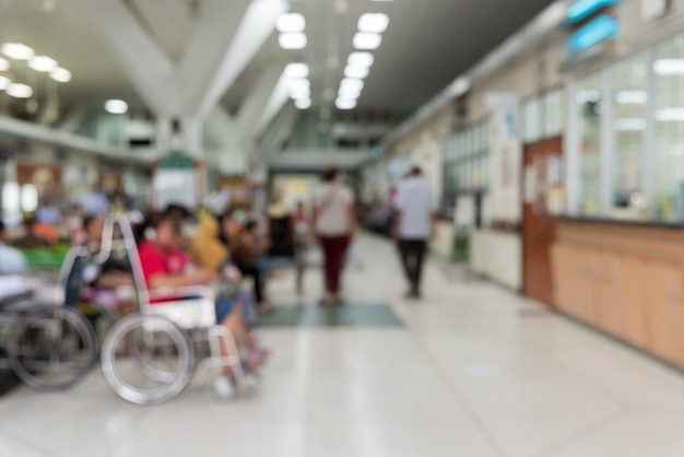 Patients waiting for a doctor