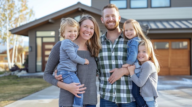 photography of happy family