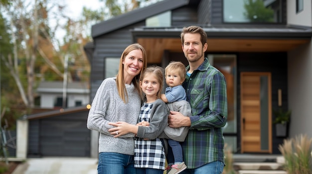 photography of happy family