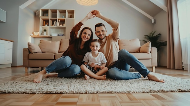 photography of happy family