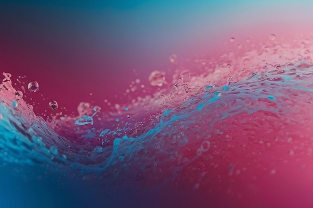 Pink Blue Gradient background and copy space