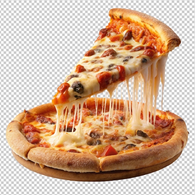 PIZZA Mockup on white background