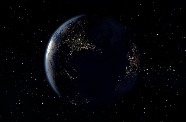 Planet earth background