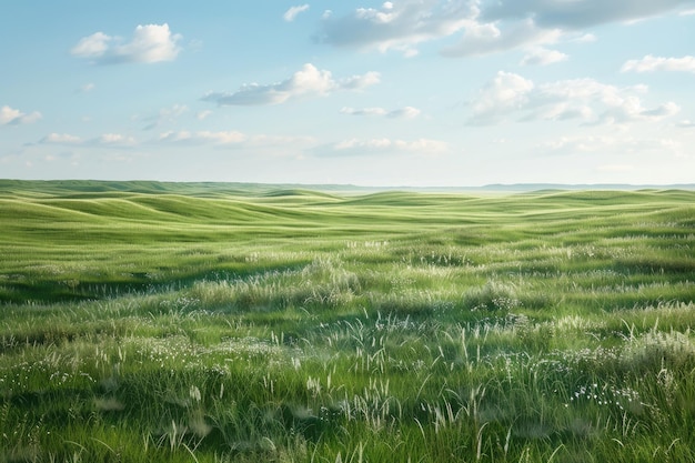 Photo prairie grasslands in north america illustration