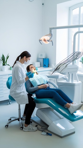 Foto ufficio di dentista professionista