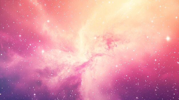 Photo a purple and pink background with a space background that says quot galaxy quot