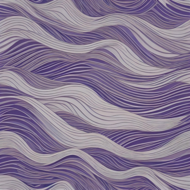 Photo purple and purple waves in a pattern by person.