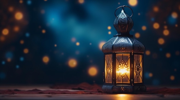 Ramadan Decoration with Arabic Lantern