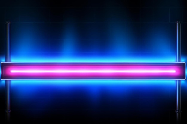 Photo realistic neon lights image background and copy spa