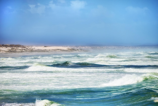 Rocky coast Rocky coast of Western Cape South Africa