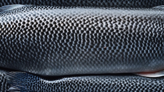 Salmon fish texture AI generated image