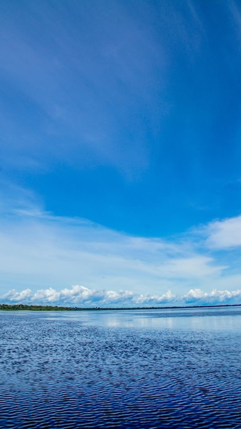 Photo scenic view of sea against sky