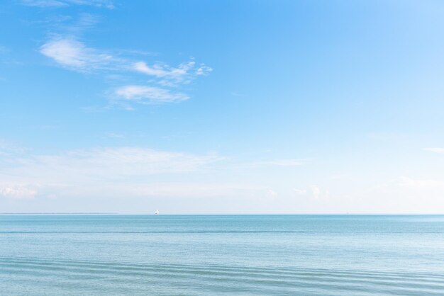 Photo scenic view of sea against sky