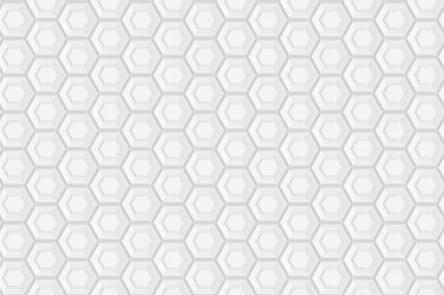 Photo seamless pattern of hexagons and circles based on hexagonal grid