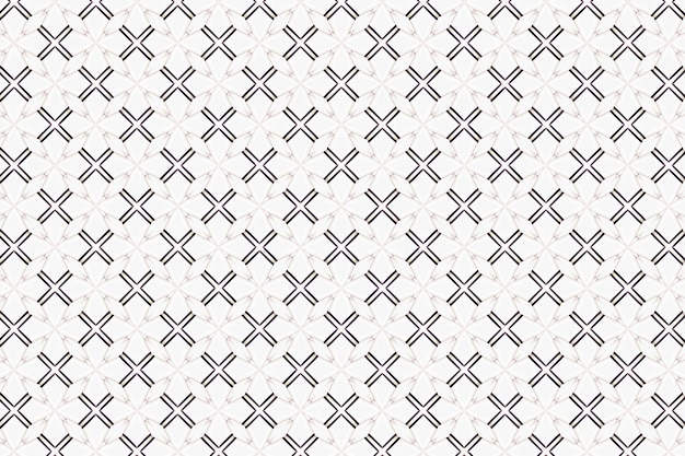 Photo a seamless pattern with a cross and a white background.