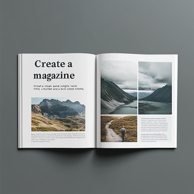 simple book mockup material