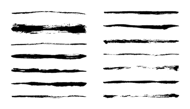 Sketch pencil texture set Pen hatch effect black scribble chalk grunge freehand vector Handmade