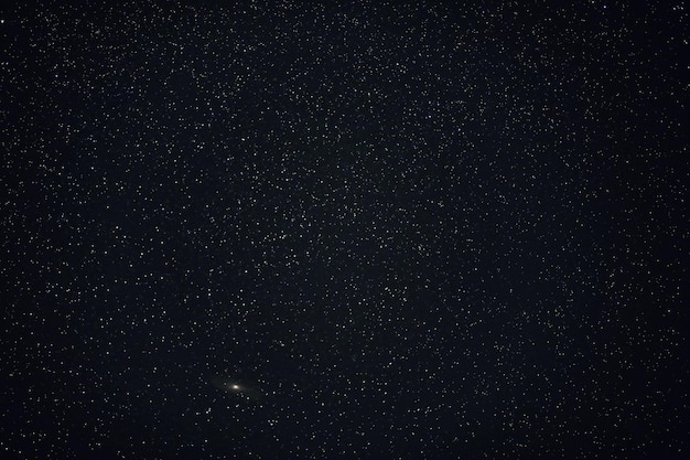 Sky in the night with stars planets and comets