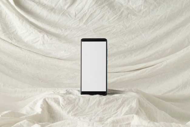 Smartphone minimal display with sheet