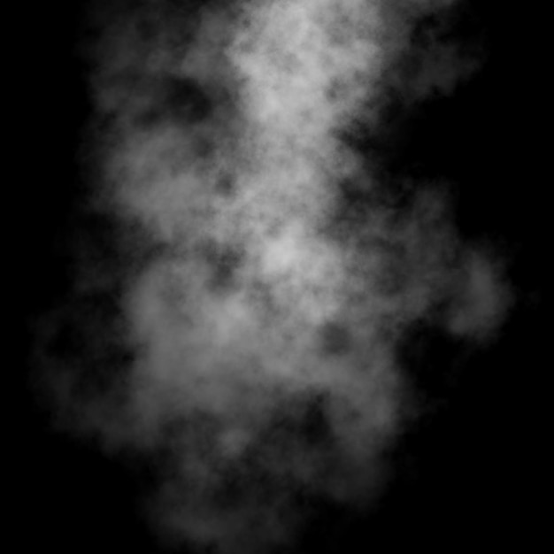 Photo smoke overlay smooth black background