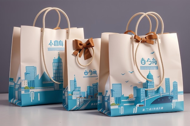 sopping bag branding