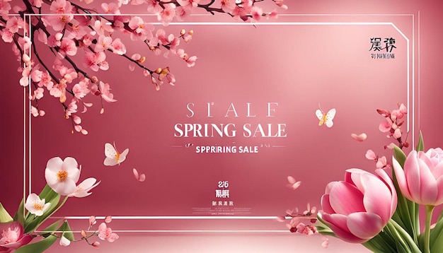 Photo spring sale design