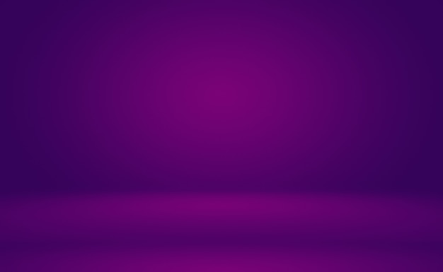 Studio Background Concept - abstract empty light gradient purple studio room background for product. Plain Studio background.