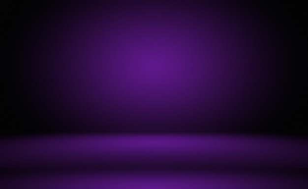 Studio Background Concept - abstract empty light gradient purple studio room background for product. Plain Studio background.