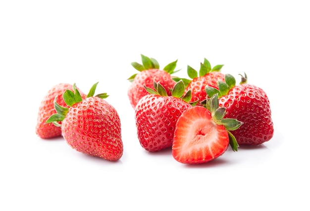 Sweet strawberry closeup