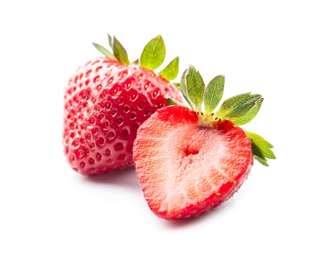 Sweet strawberry closeup