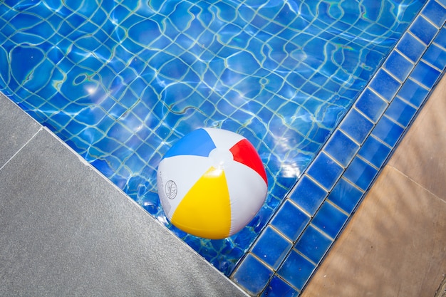 Swimming pool background for abstract and summer  