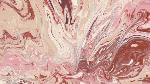 This abstract marbled background showcases the intricate and unique patterns found in natural marble Generated by AI