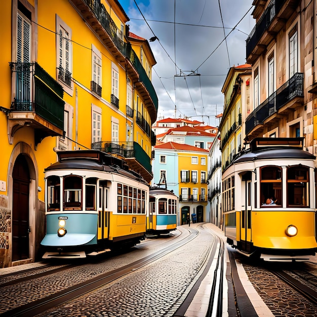 Tram Connecting Lisbons Scenic Coastal Areas