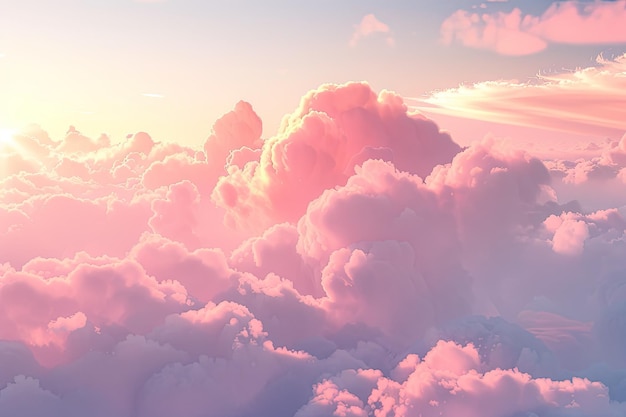 Tranquil Cloudscape with Soft Gradients for Online Shopping Environment