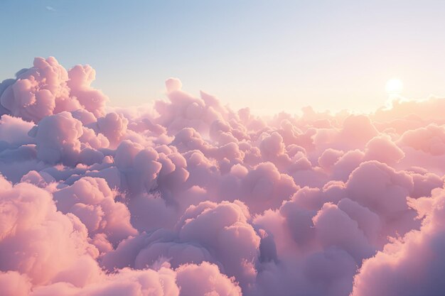 Tranquil Cloudscape with Soft Gradients for Online Shopping Environment