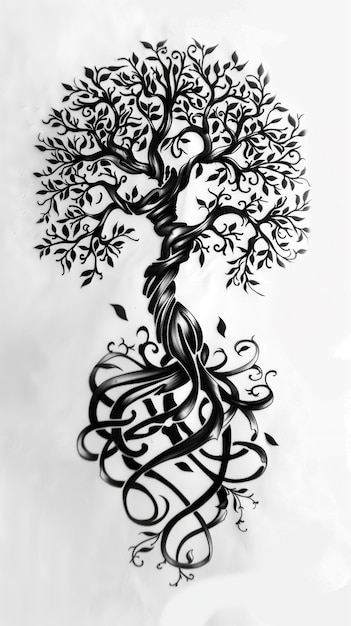 Photo tree of life tattoo