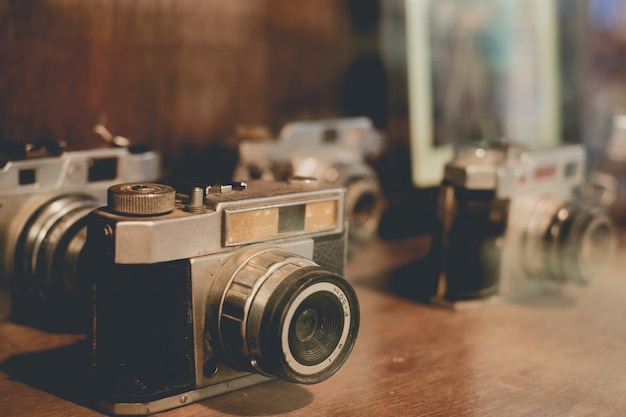 Vintage and old film camera