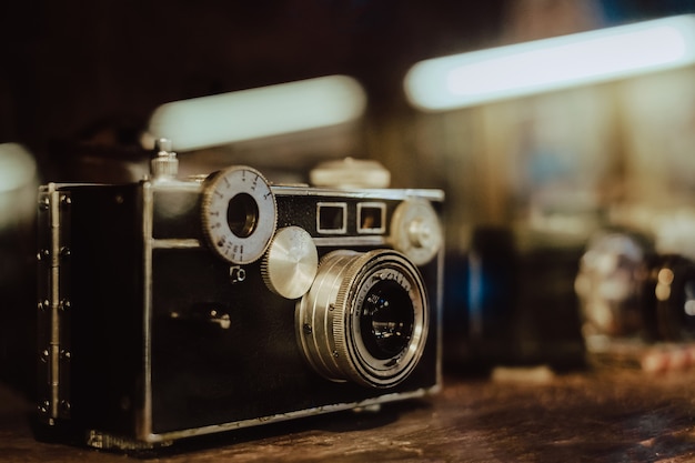 Vintage and old film camera