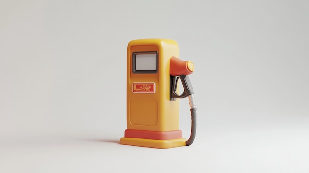 Photo a vintagestyle fuel pump with a hose designed for dispensing gasoline